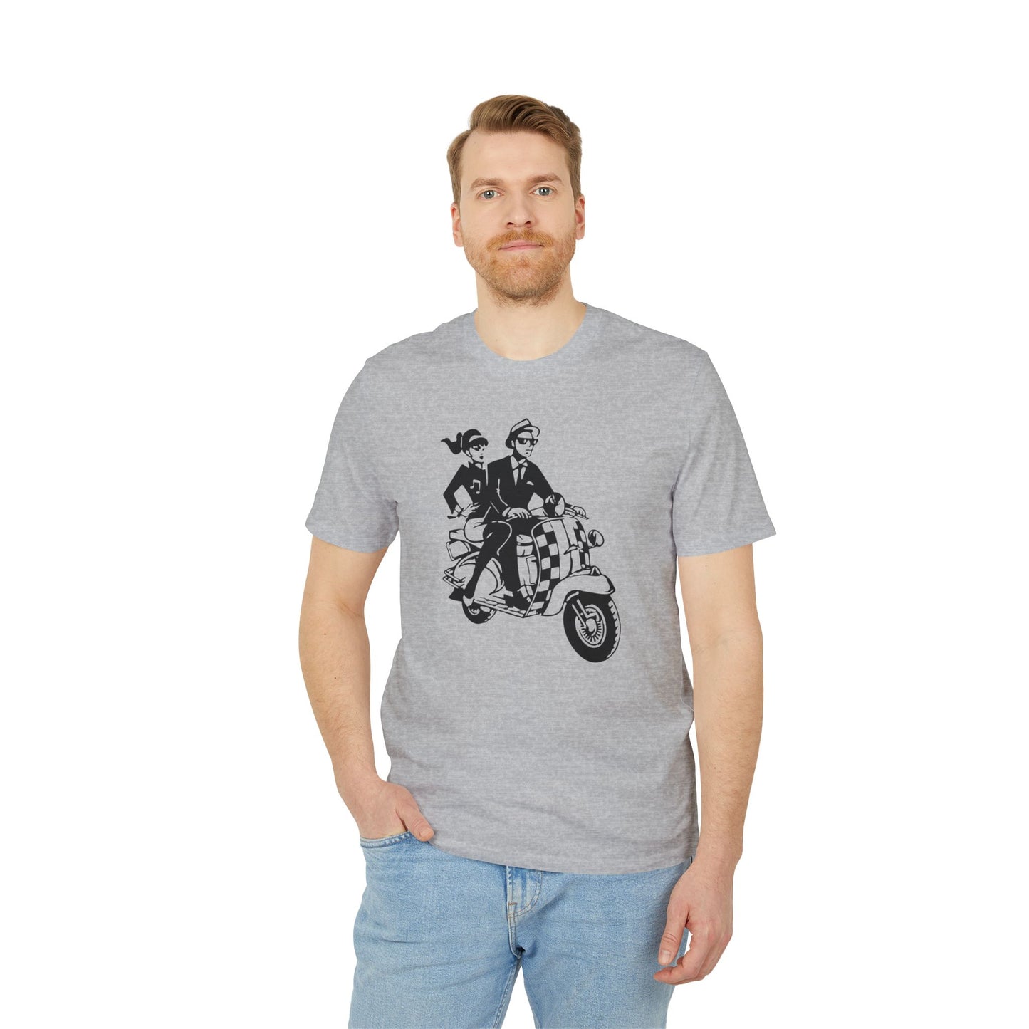 Rudeboy Scooter T Shirt (Coton Bio Premium)