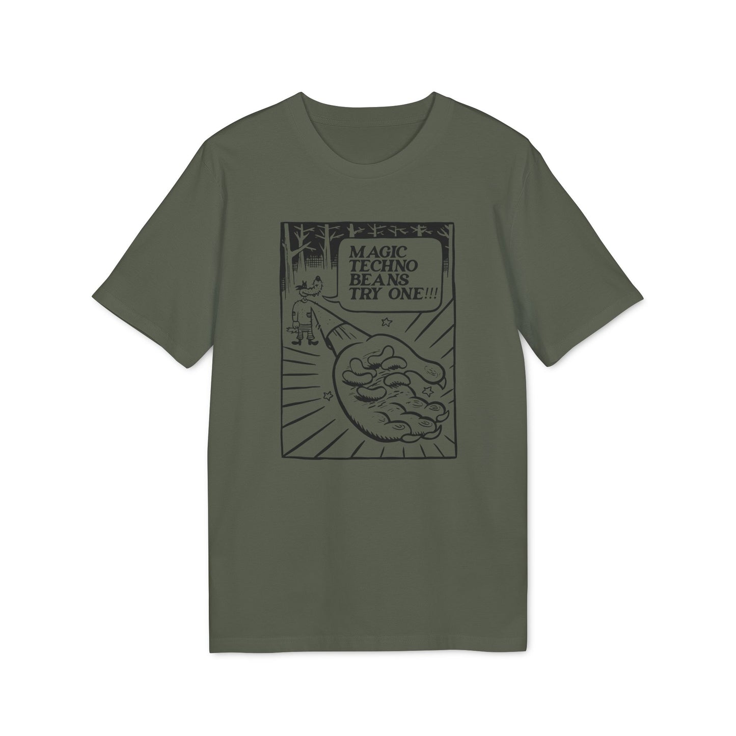 Magic Techno Beans T Shirt (Coton Bio Premium)