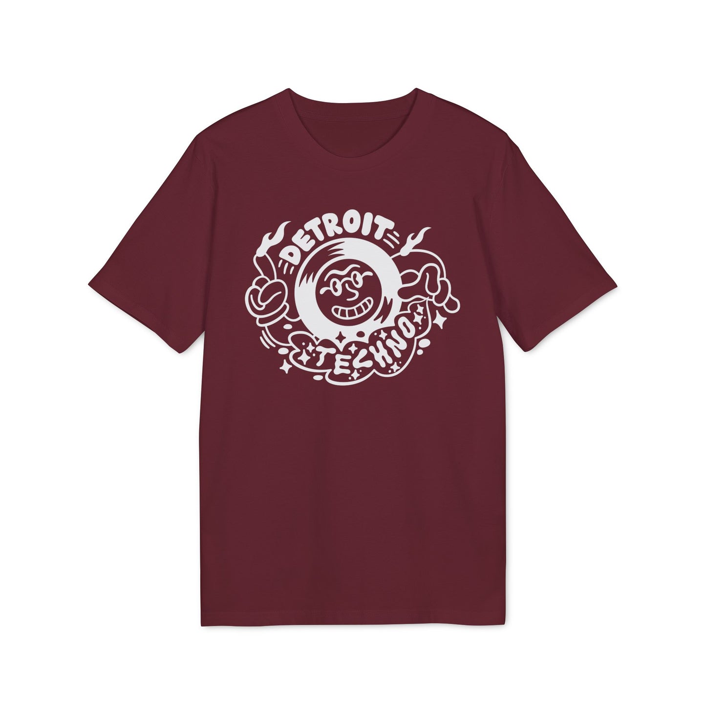 Detroit Techno 2 T Shirt (Coton Bio Premium)