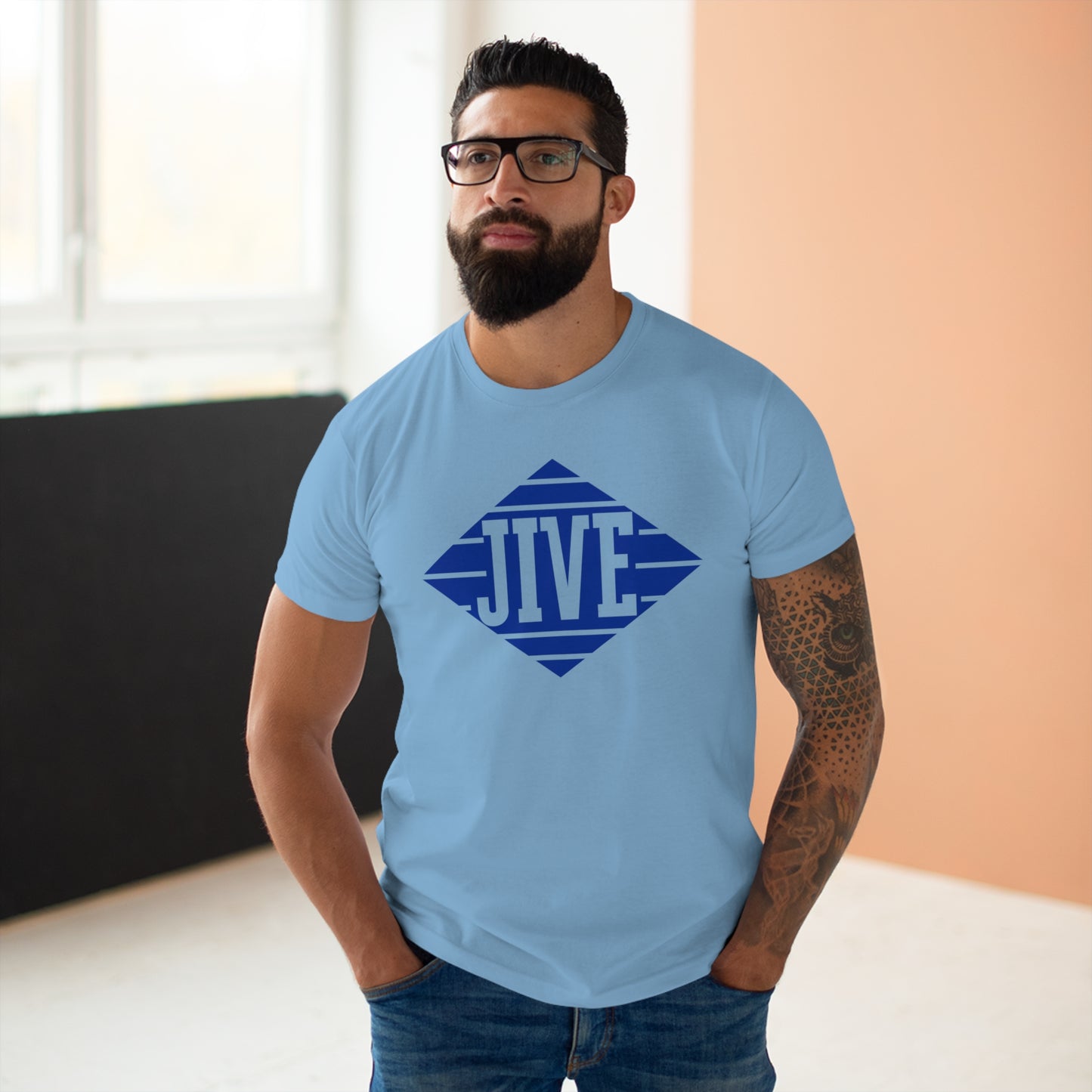 Jive Records T Shirt (Poids Standard)