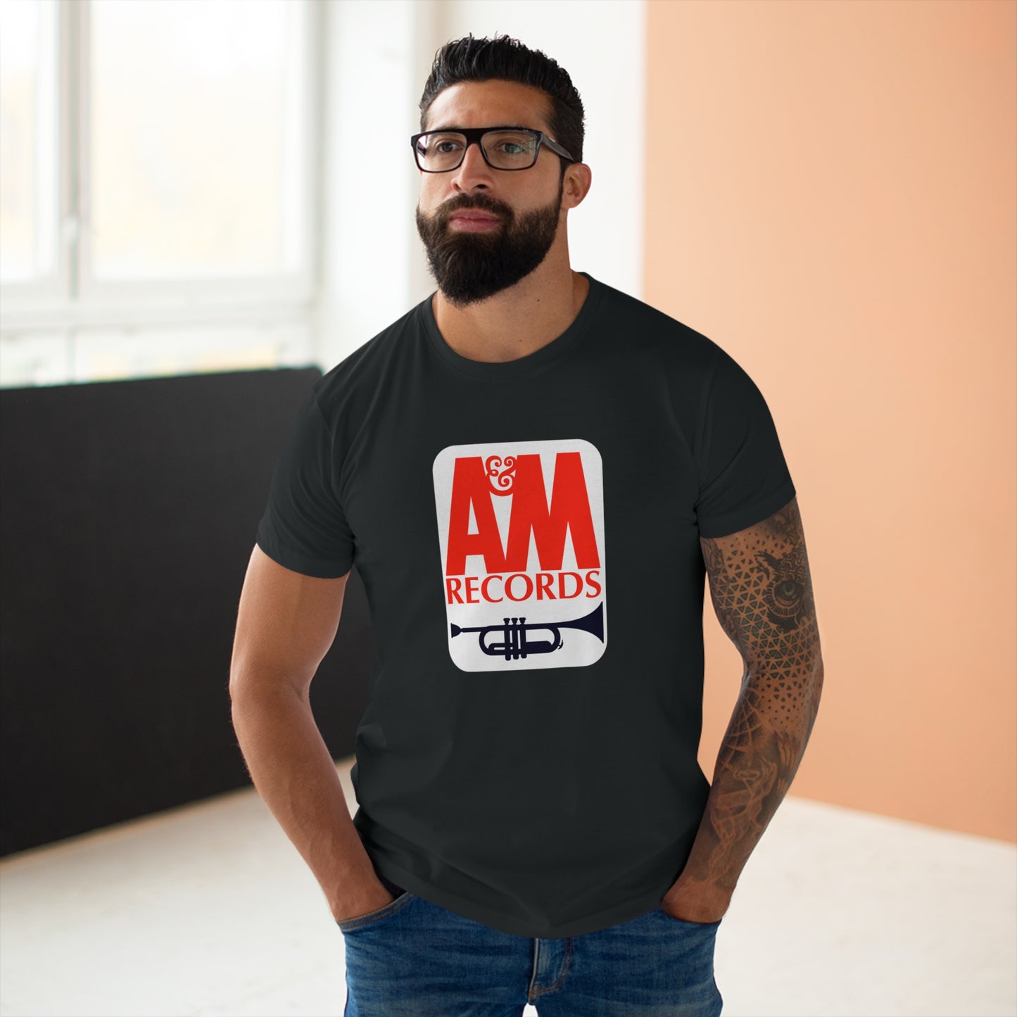 A&M Records T Shirt (Poids Standard)