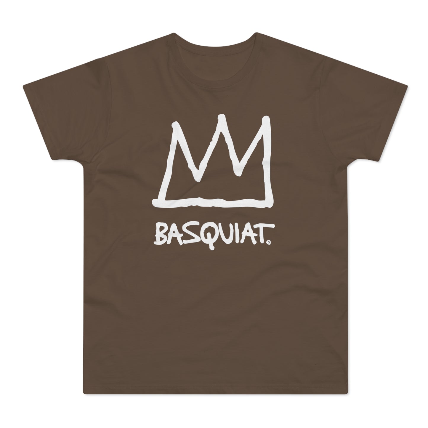 Jean Michel Basquiat Crown Logo T Shirt (Poids Standard)