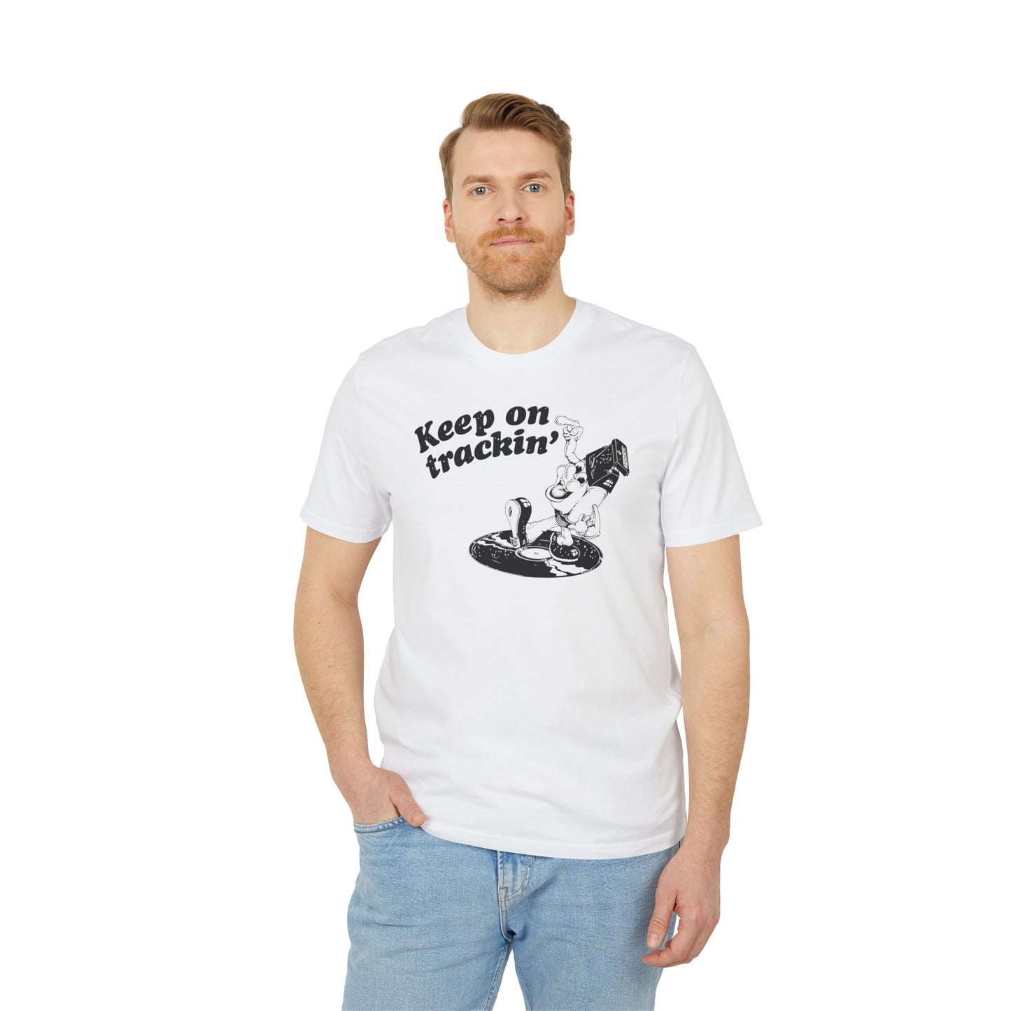 Keep On Tracking T Shirt (Coton Bio Premium)