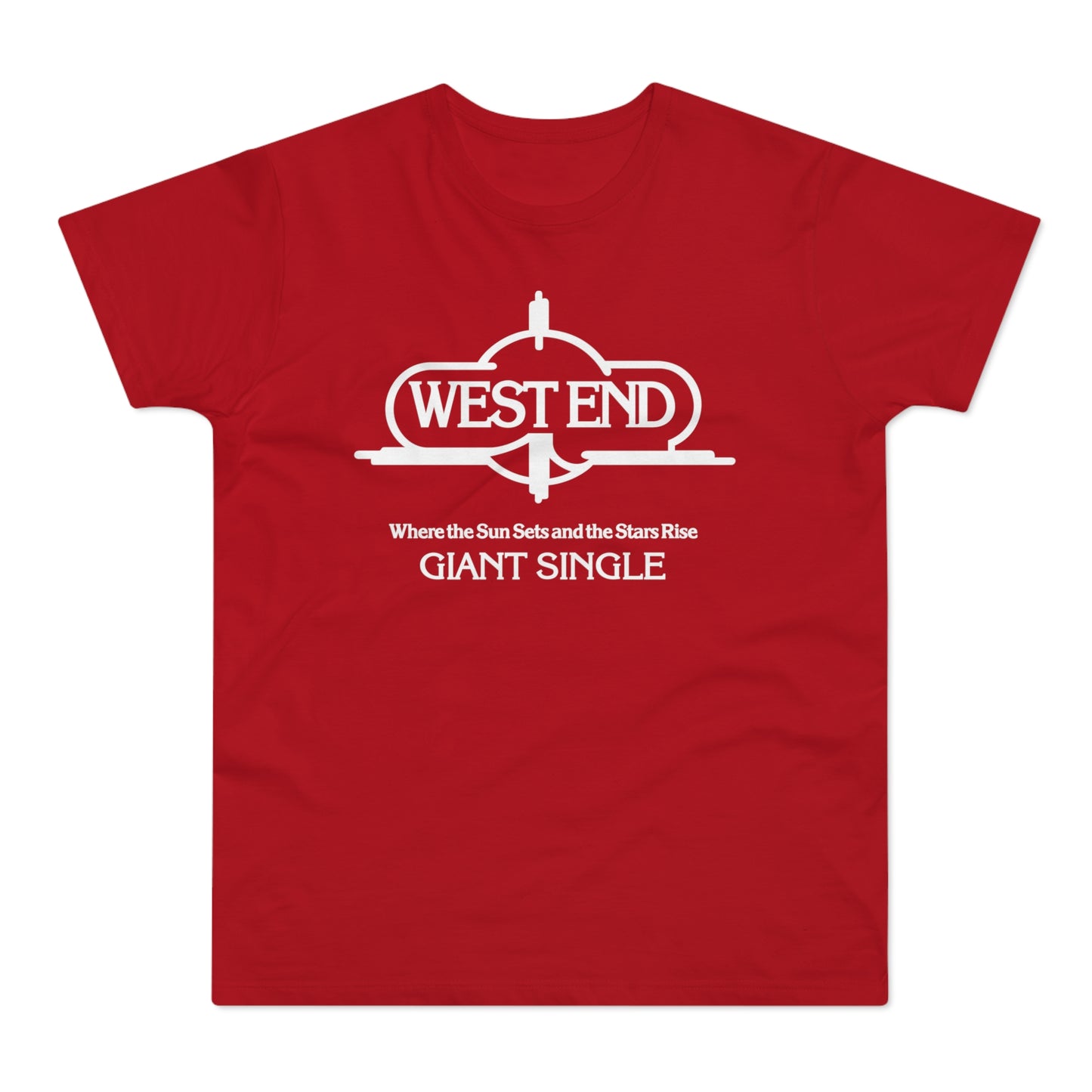 West End Records "Where The Sun Sets" T Shirt (Poids Standard)