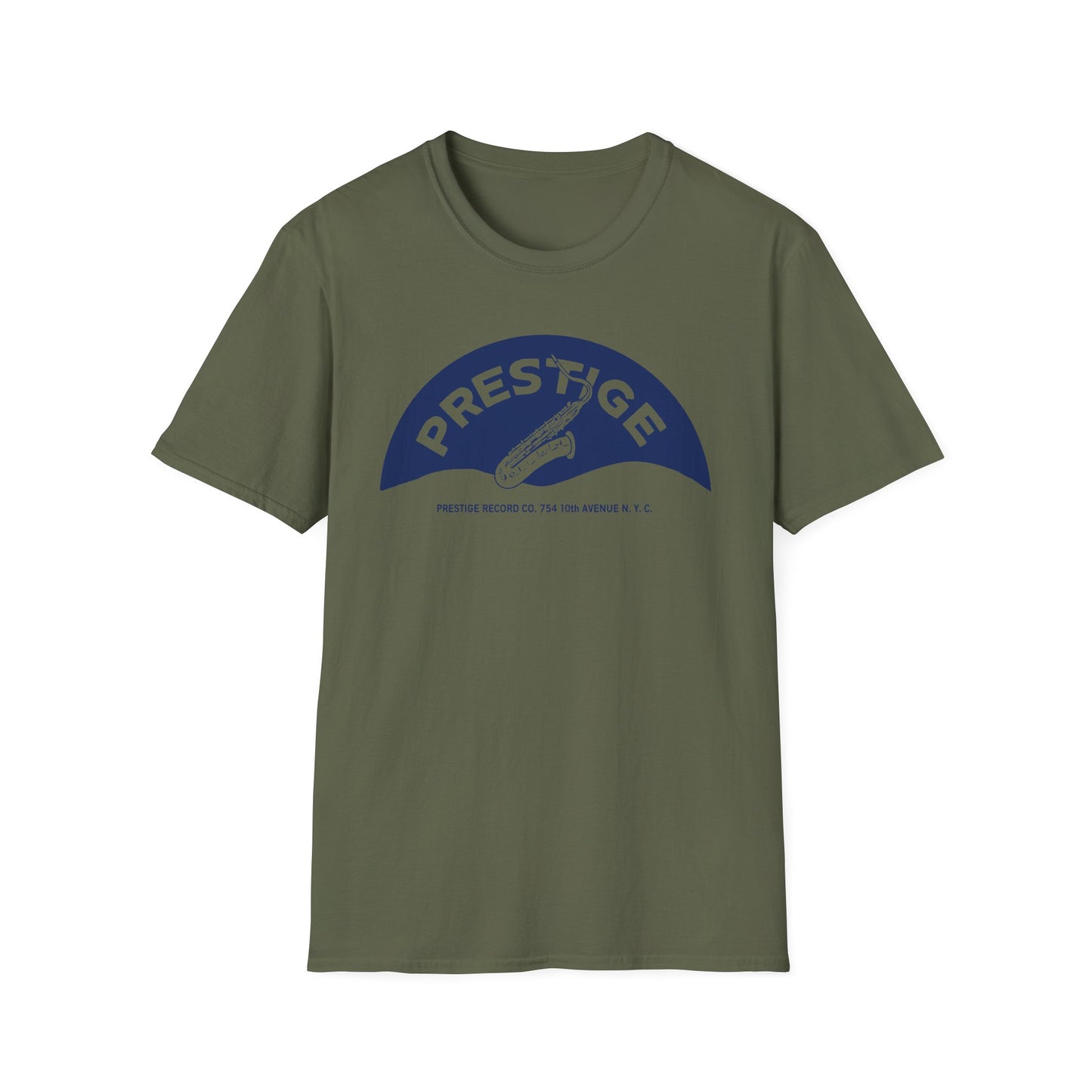 Prestige Records T Shirt - Léger Saxophone Design