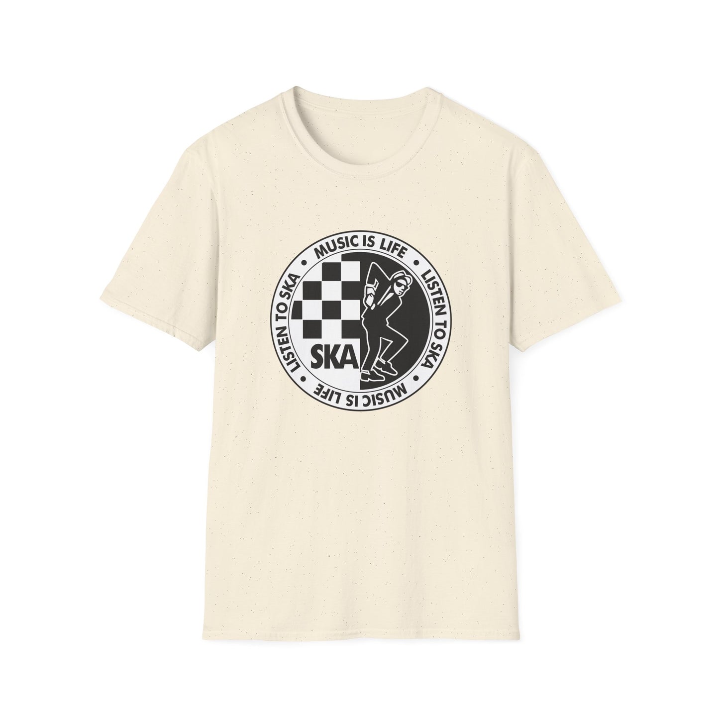 Music Is Life T Shirt - Léger