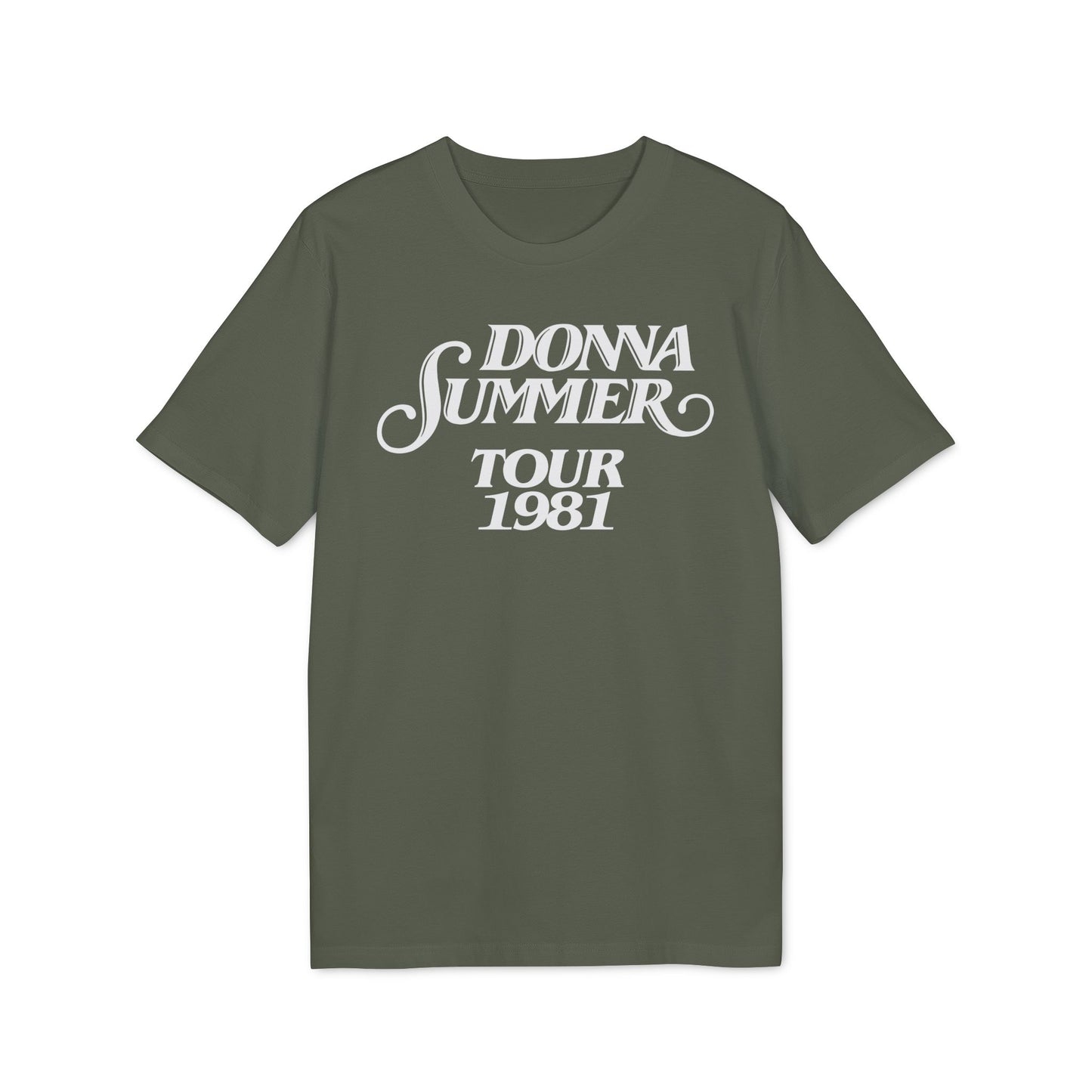 Donna Summer Tour 1981 T Shirt (Coton Bio Premium)