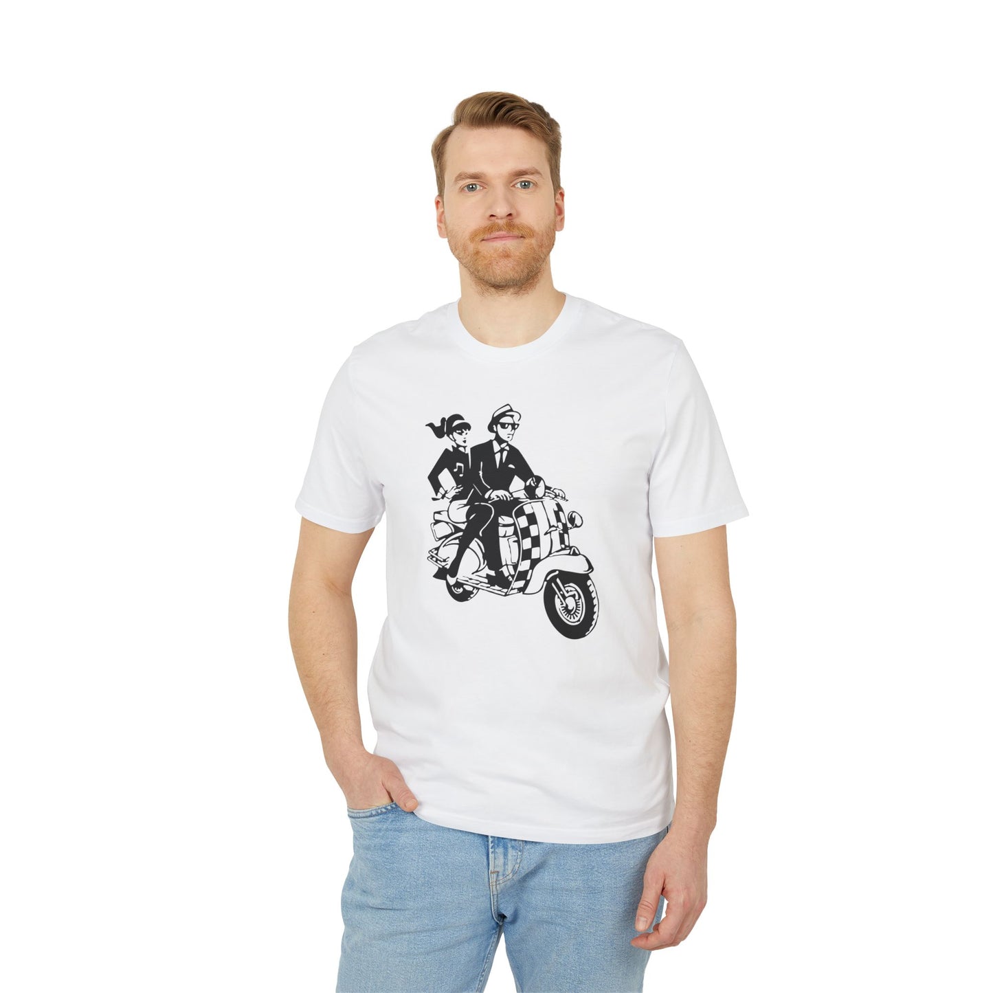 Rudeboy Scooter T Shirt (Coton Bio Premium)