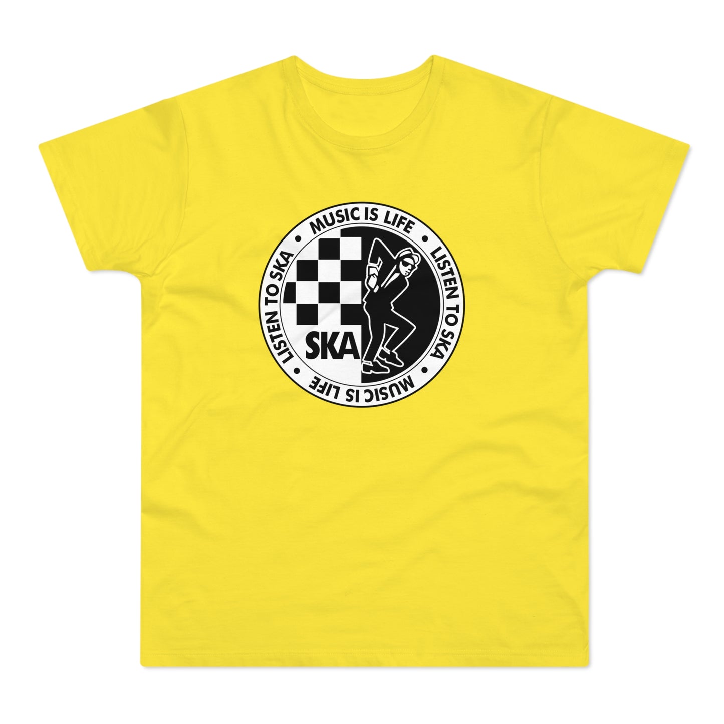 Music Is Life T Shirt (Poids Standard)