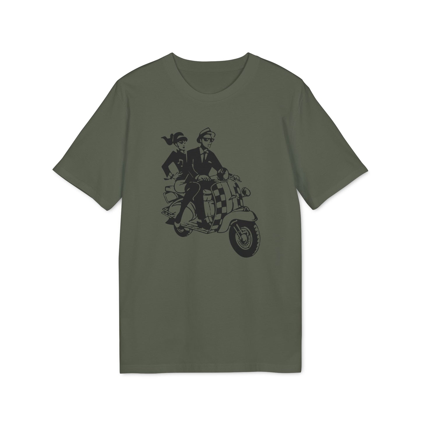 Rudeboy Scooter T Shirt (Coton Bio Premium)