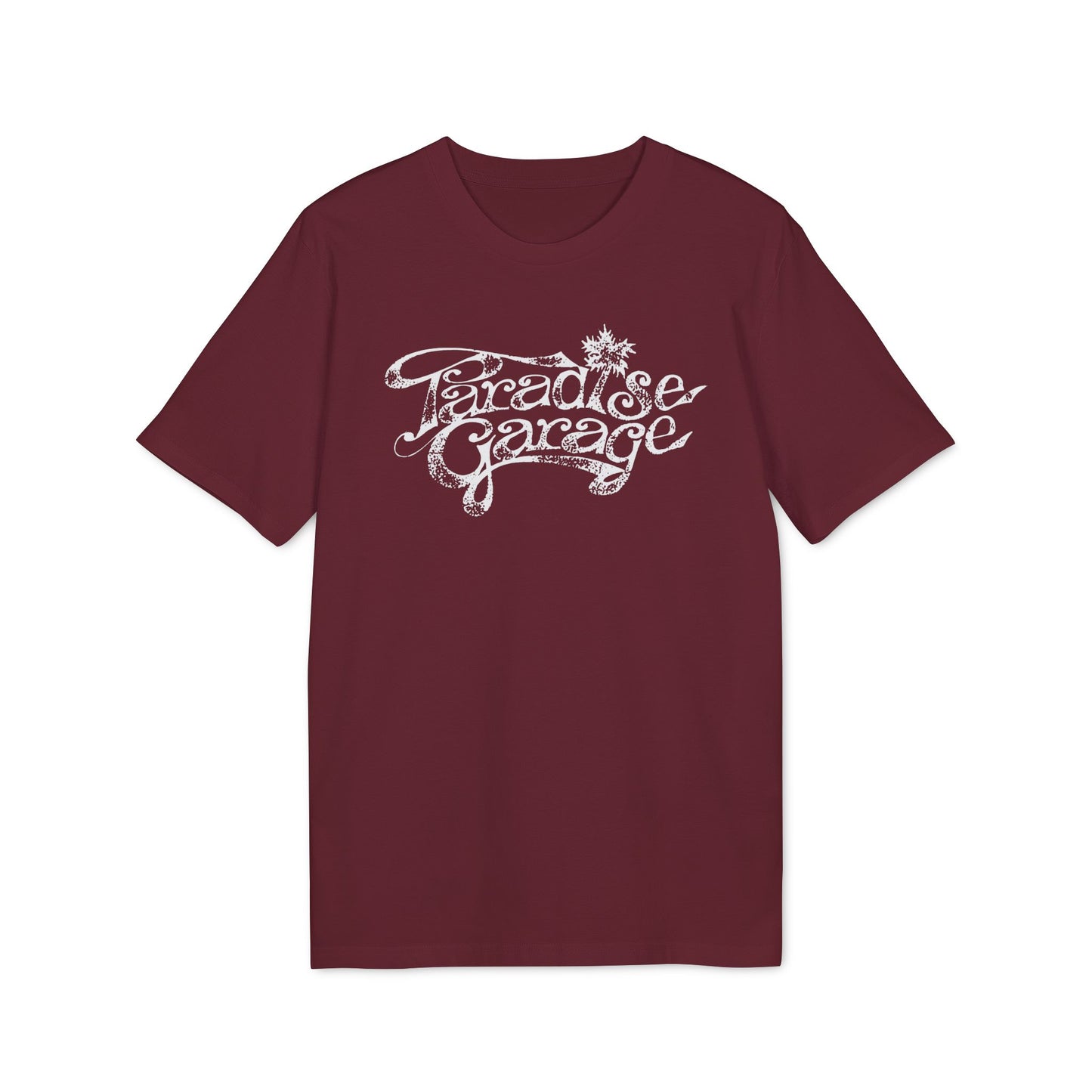 Paradise Garage T Shirt (Coton Bio Premium) Imprimé Vieilli