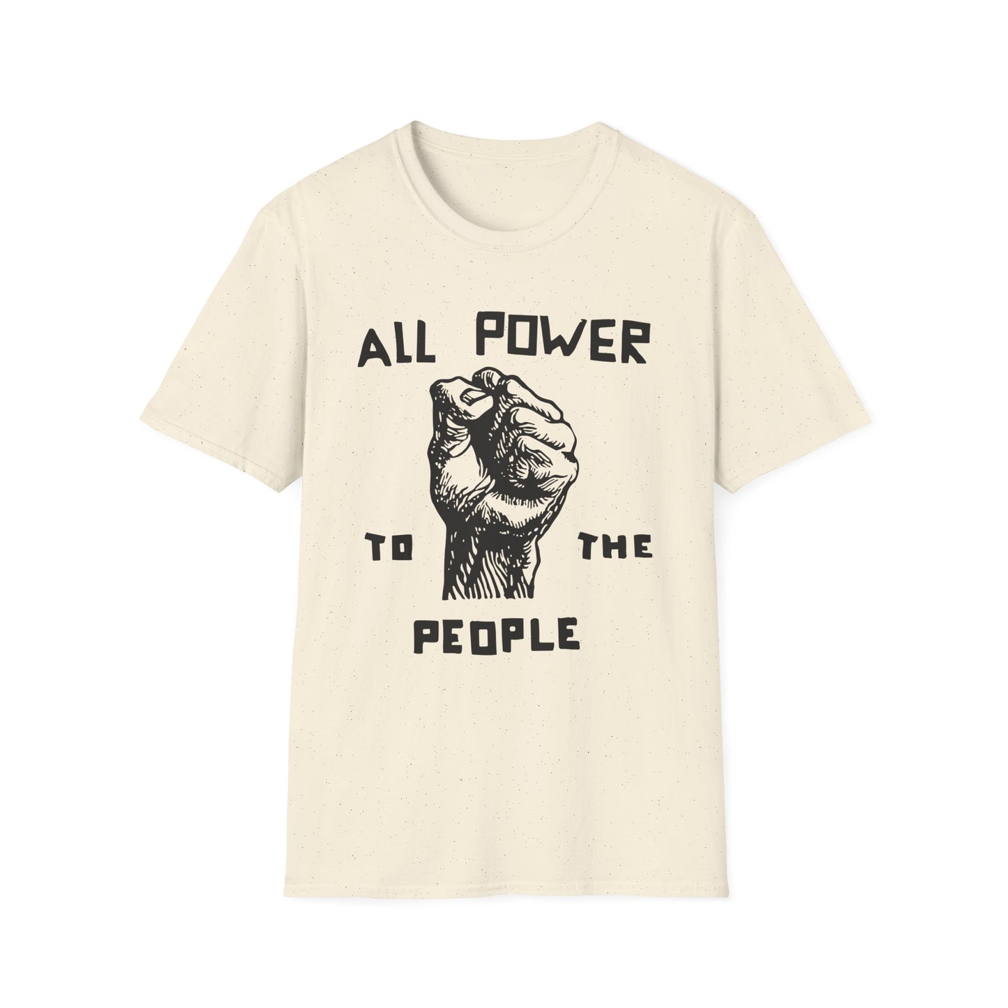 All Power To The People T Shirt - Léger