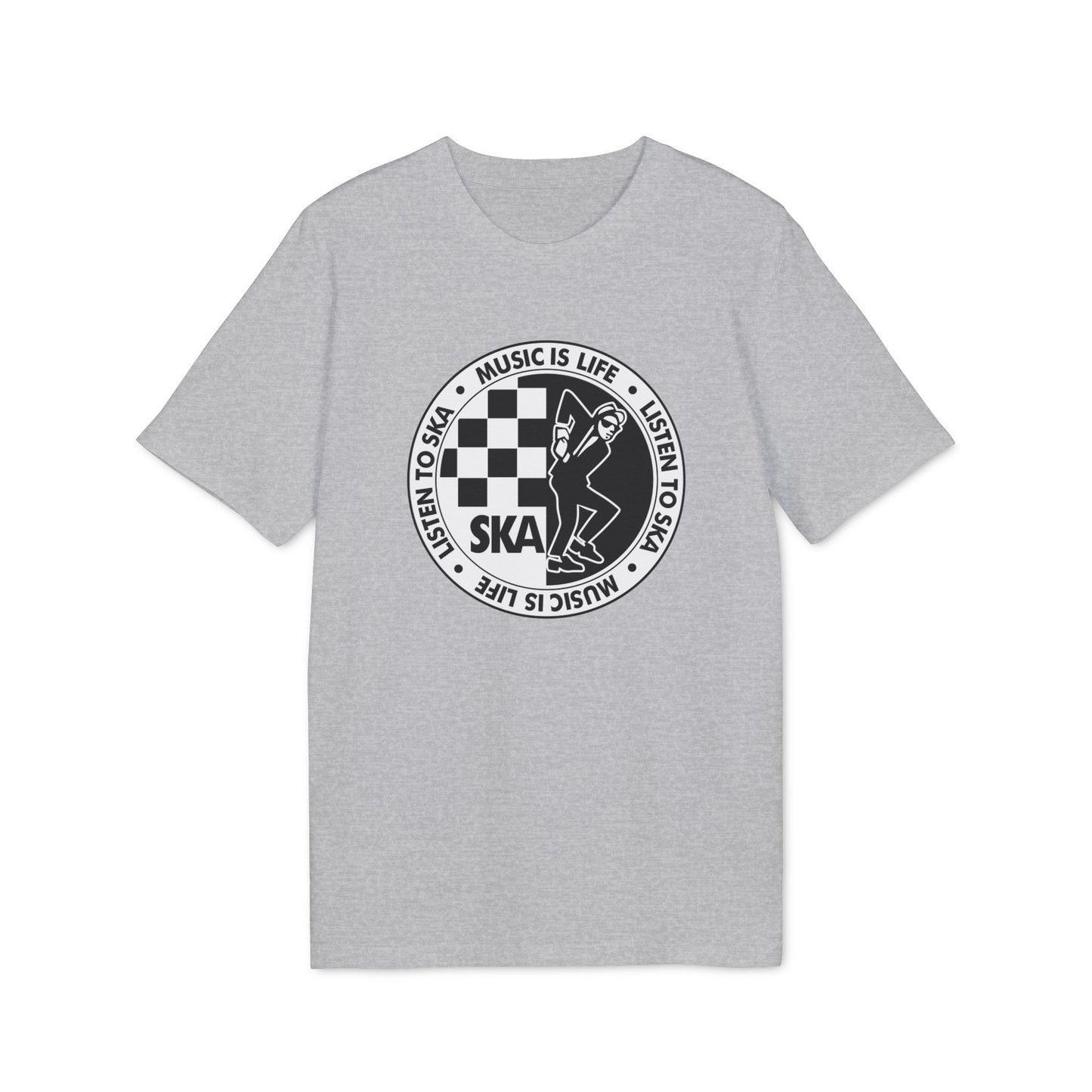 Music Is Life T Shirt (Coton Bio Premium)