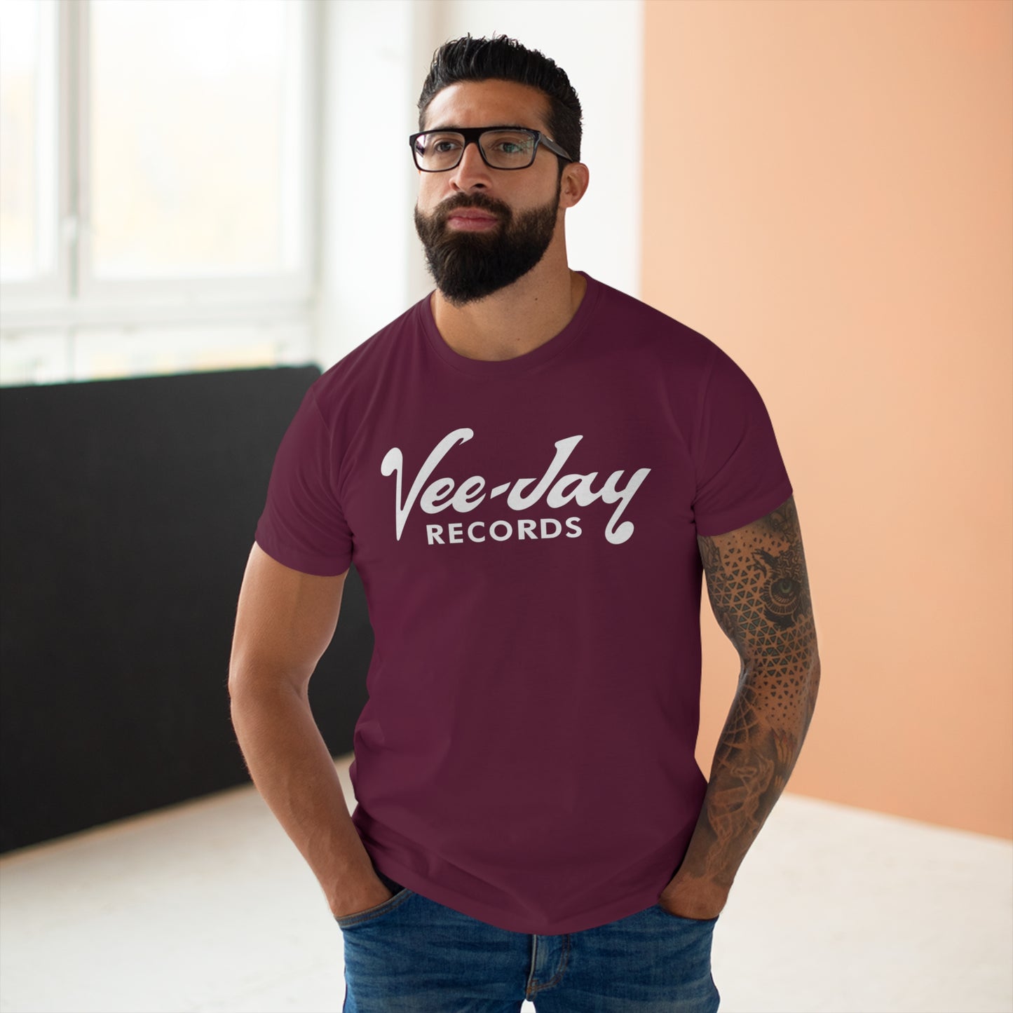 Vee Jay Records T Shirt (Poids Standard)