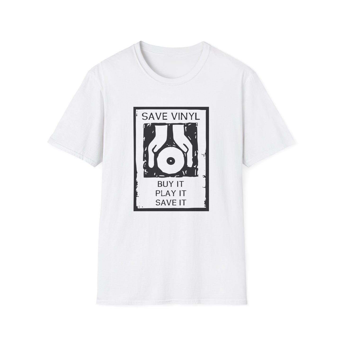 Save The Vinyl T Shirt - Léger