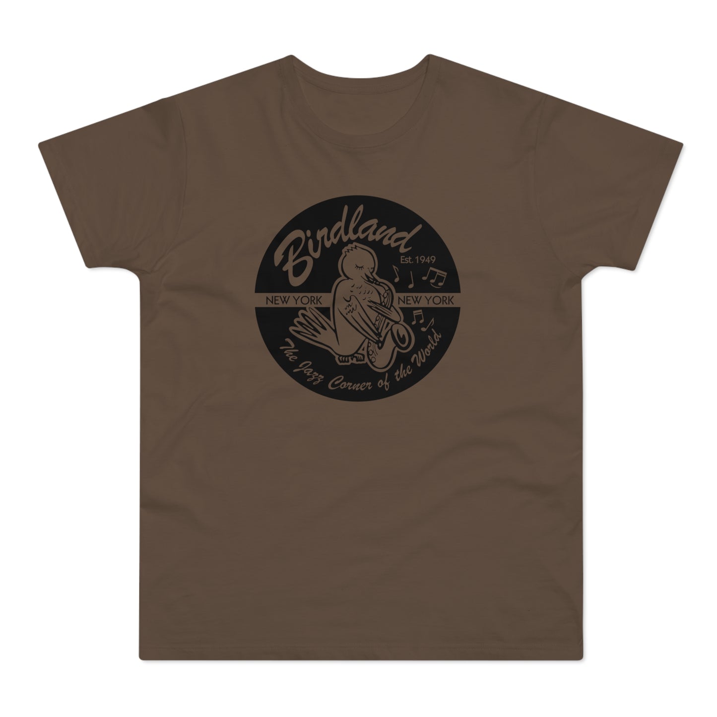 Birdland Jazz Club New York T Shirt (Poids Standard)