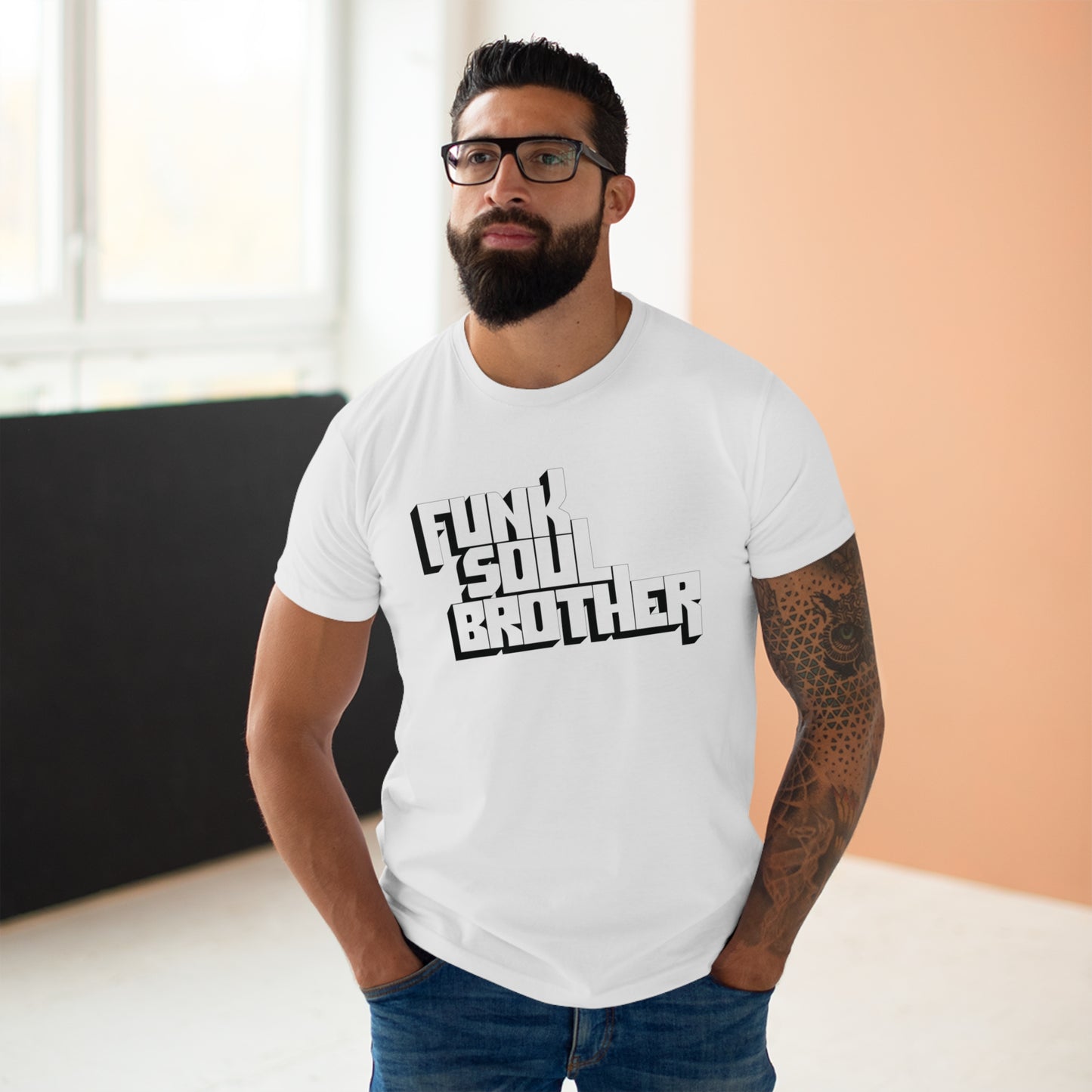 Funk Soul Brother T Shirt (Poids Standard)