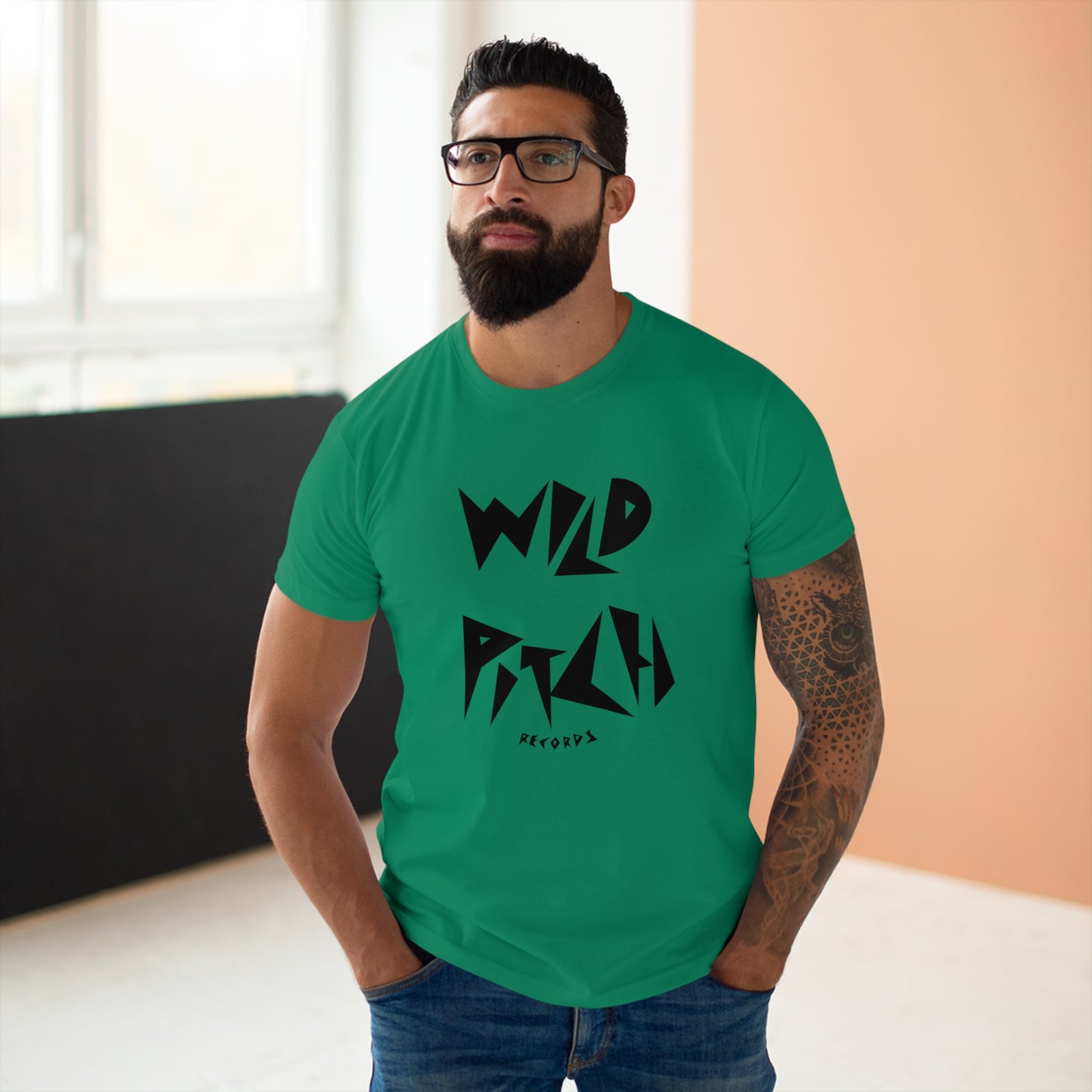 Wild Pitch Records T Shirt (Poids Standard)