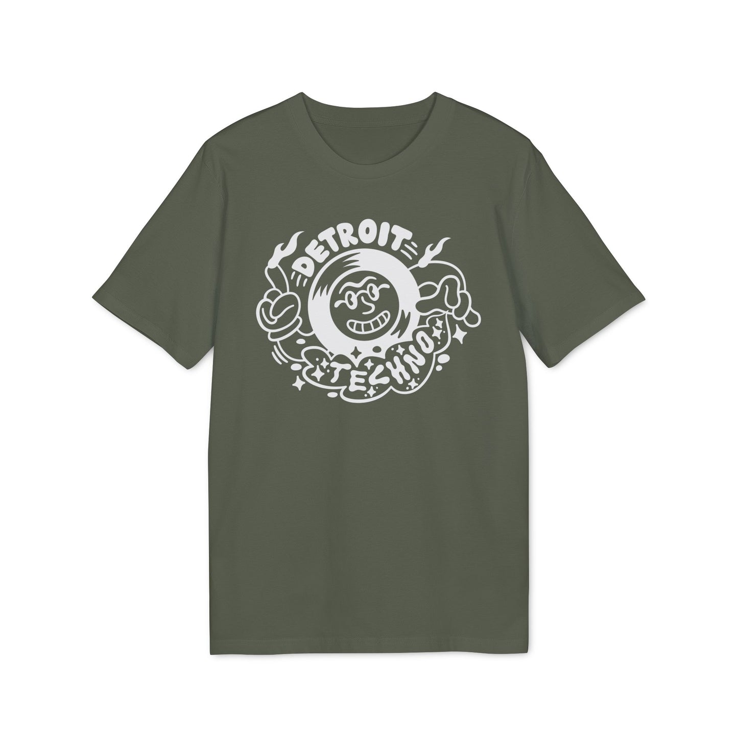 Detroit Techno 2 T Shirt (Coton Bio Premium)