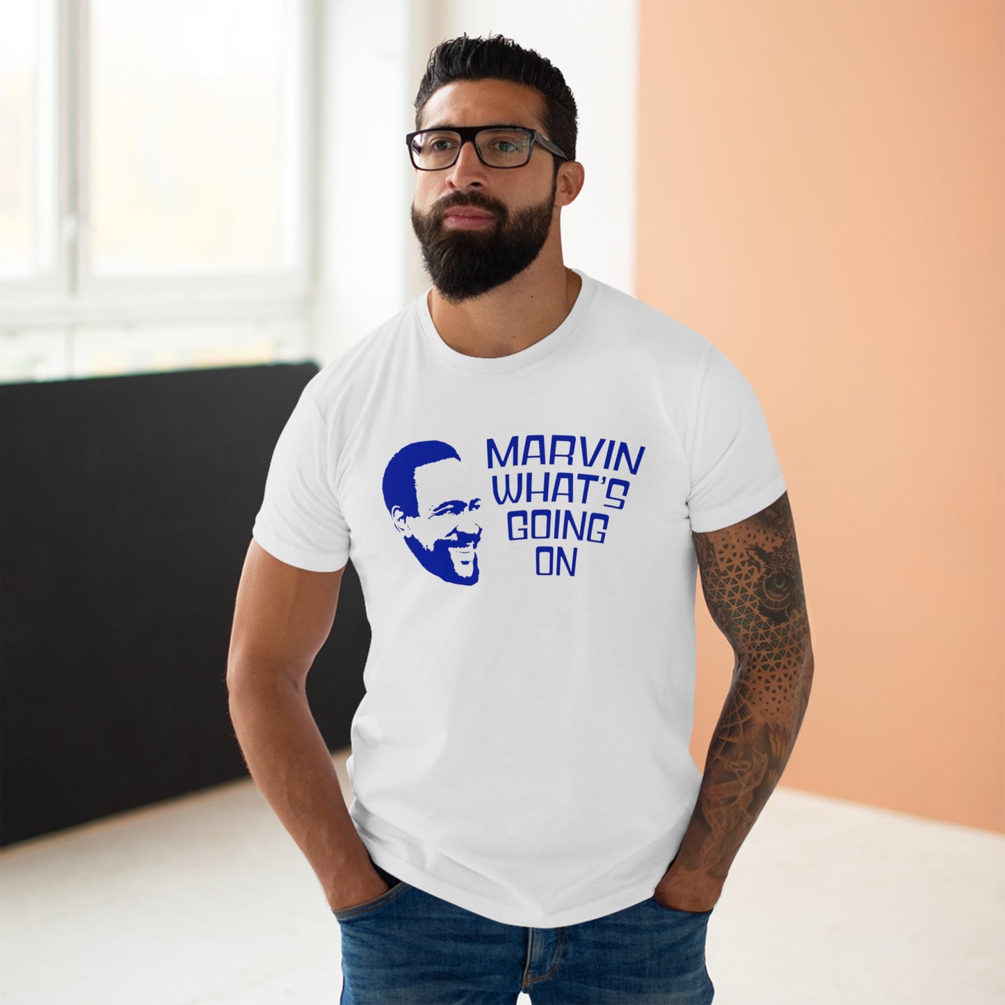 What's Going On? Marvin Gaye T-Shirt (Poids Standard)
