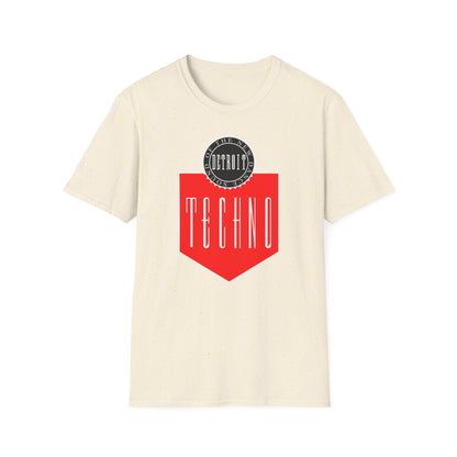 Detroit Sound Of Techno T Shirt - Léger