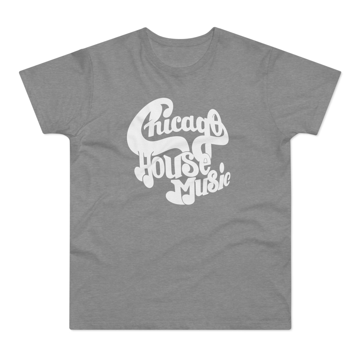 Chicago House Music T Shirt (Poids Standard)