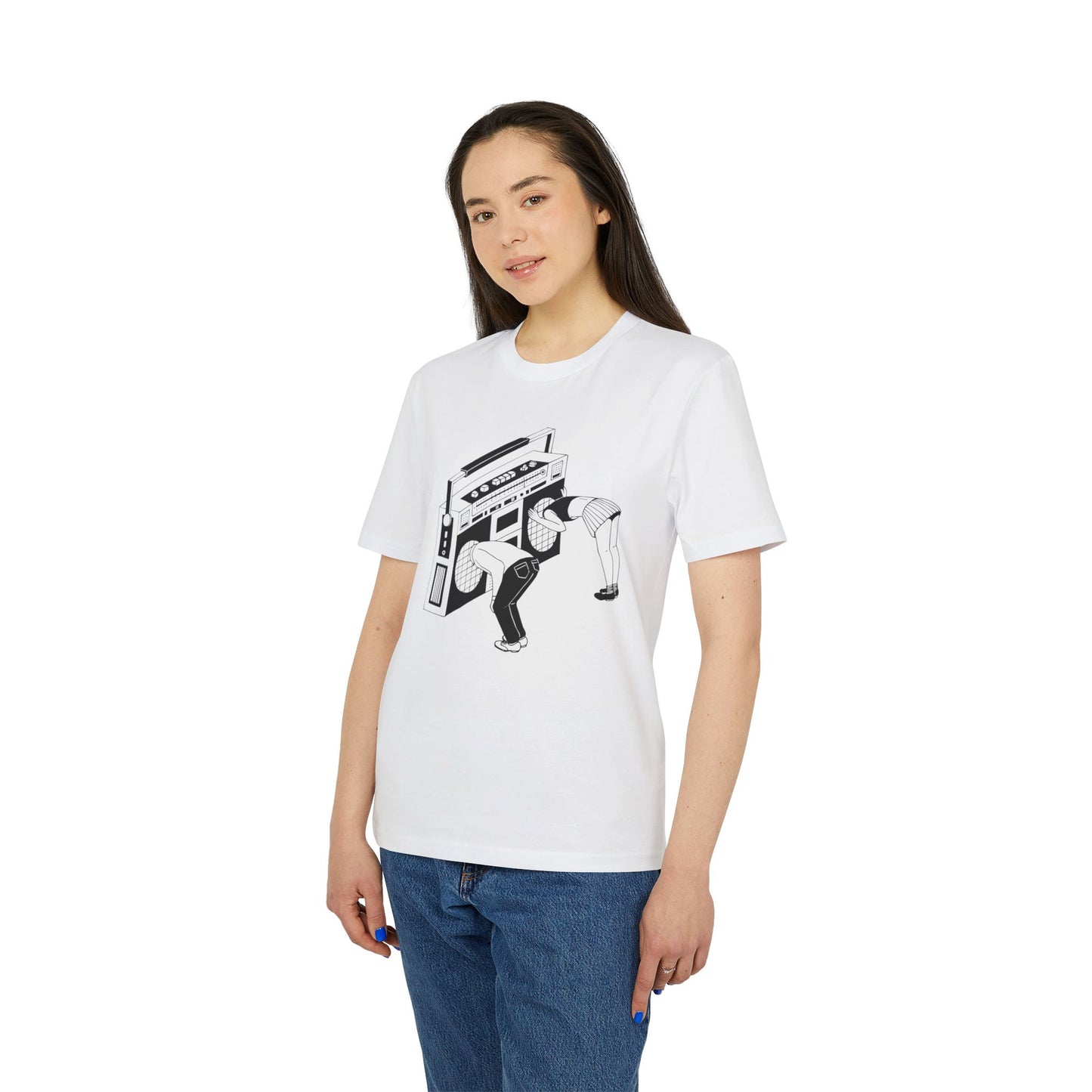 Ghetto Blaster T Shirt (Coton Bio Premium)