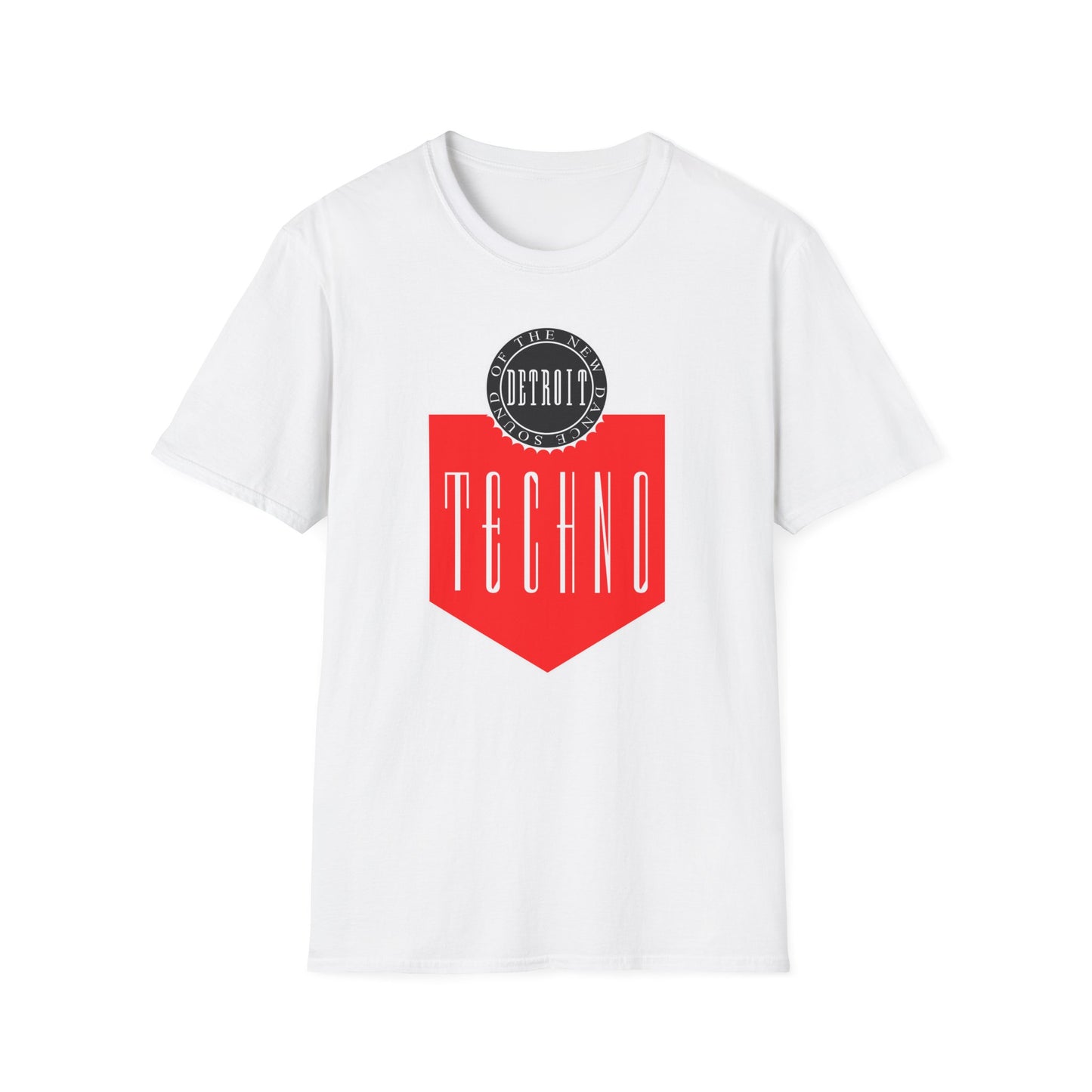 Detroit Sound Of Techno T Shirt - Léger