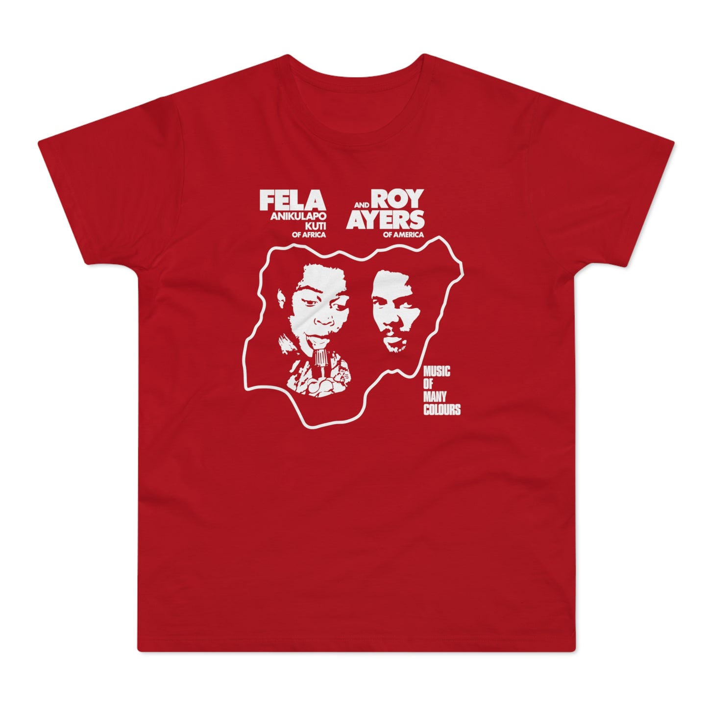 Fela Kuti Roy Ayers T Shirt (Poids Standard)