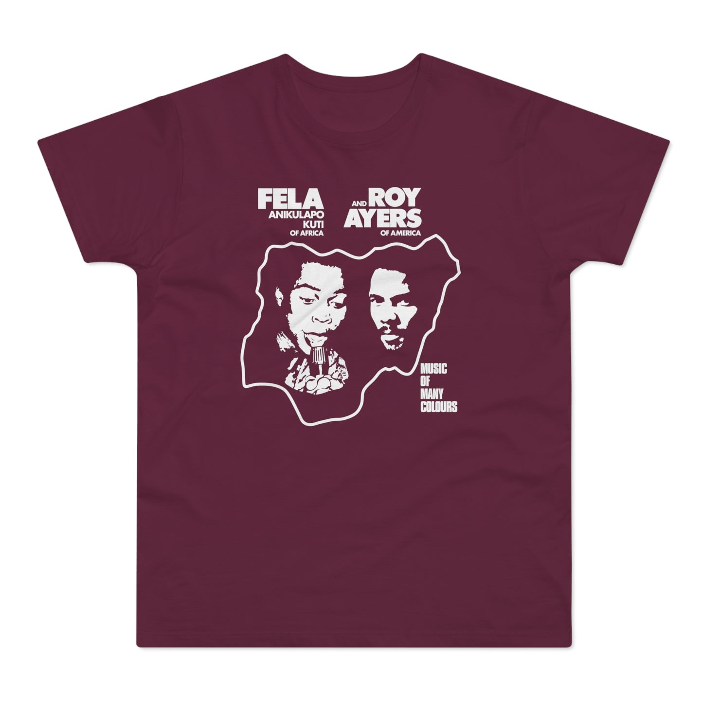 Fela Kuti Roy Ayers T Shirt (Poids Standard)