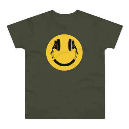 Smiley Acid House T Shirt (Poids Standard)