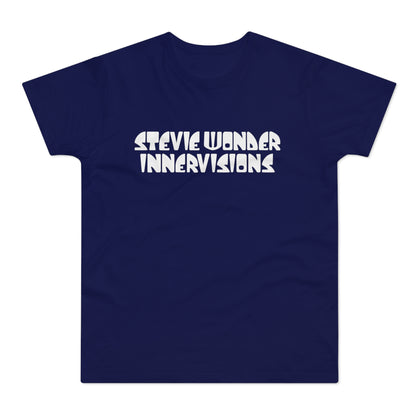 Innervisions Stevie Wonder T Shirt (Poids Standard)