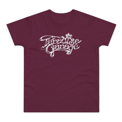 Paradise Garage T Shirt (Poids Standard) Imprimé Vieilli