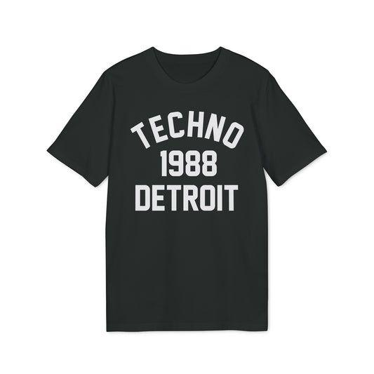 Techno Detroit 1988 T Shirt (Coton Bio Premium)
