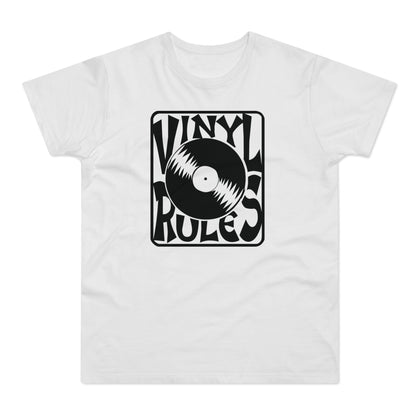 Vinyl Rules T Shirt (Poids Standard)