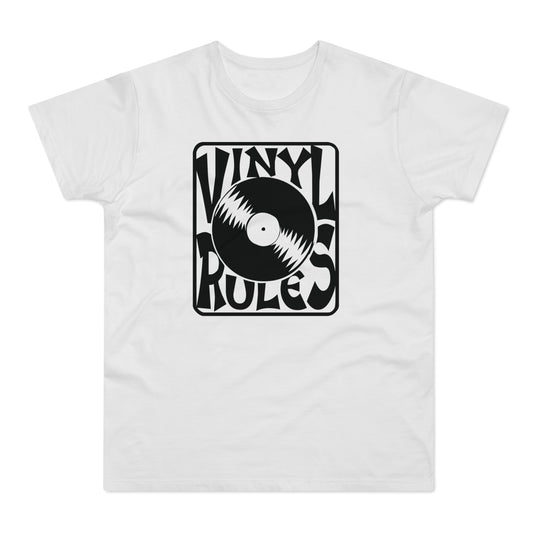 Vinyl Rules T Shirt (Poids Standard)