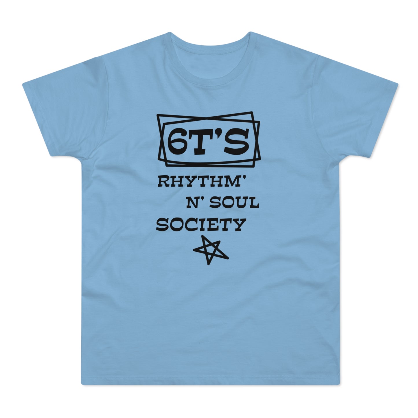 6T's Rhythm n Soul Society T Shirt (Poids Standard)
