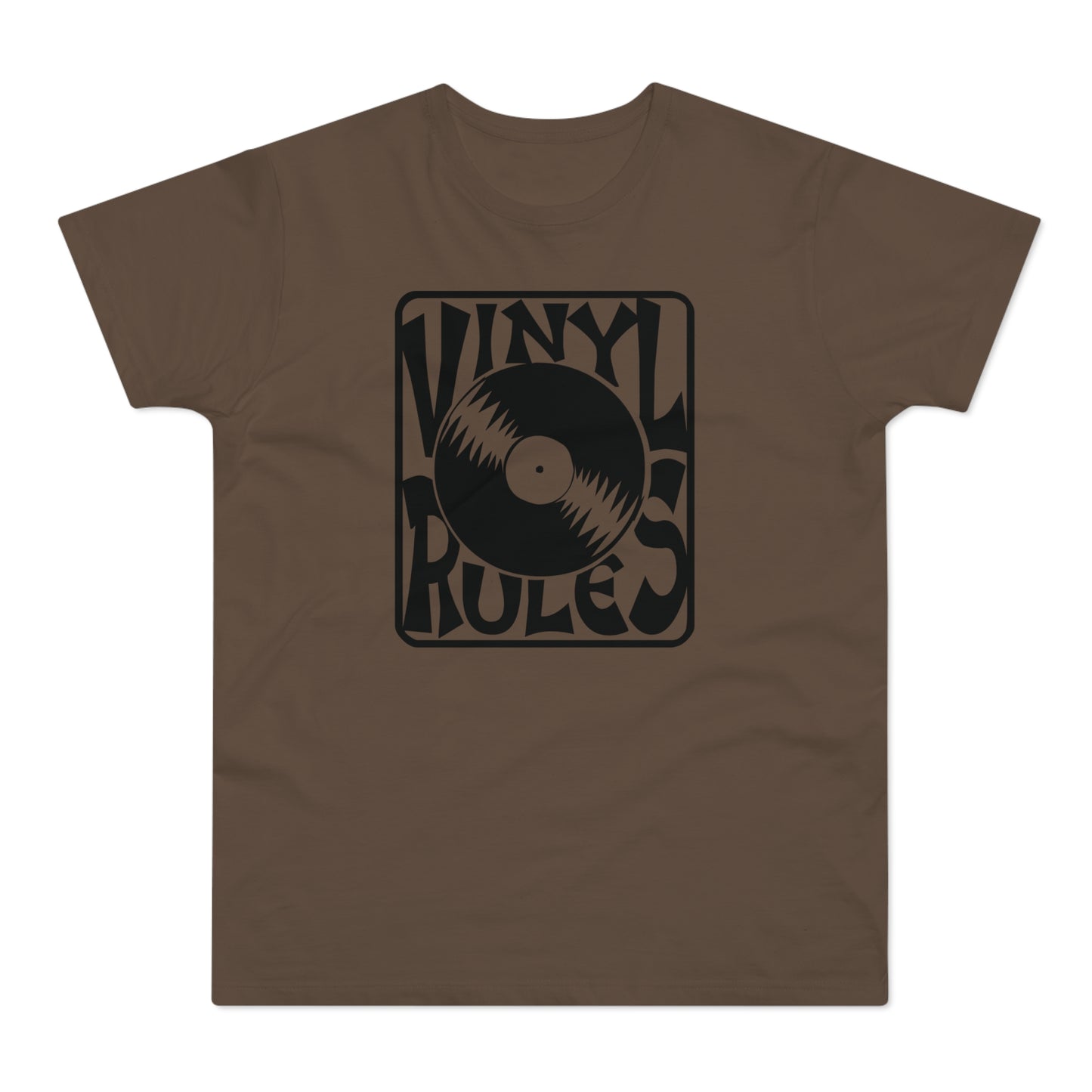 Vinyl Rules T Shirt (Poids Standard)