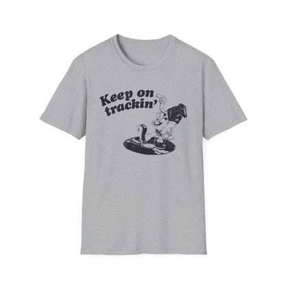 Keep On Tracking T Shirt - Léger