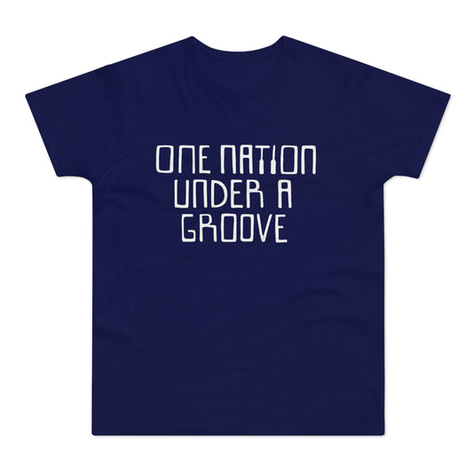 One Nation Under A Groove T Shirt (Poids Standard)