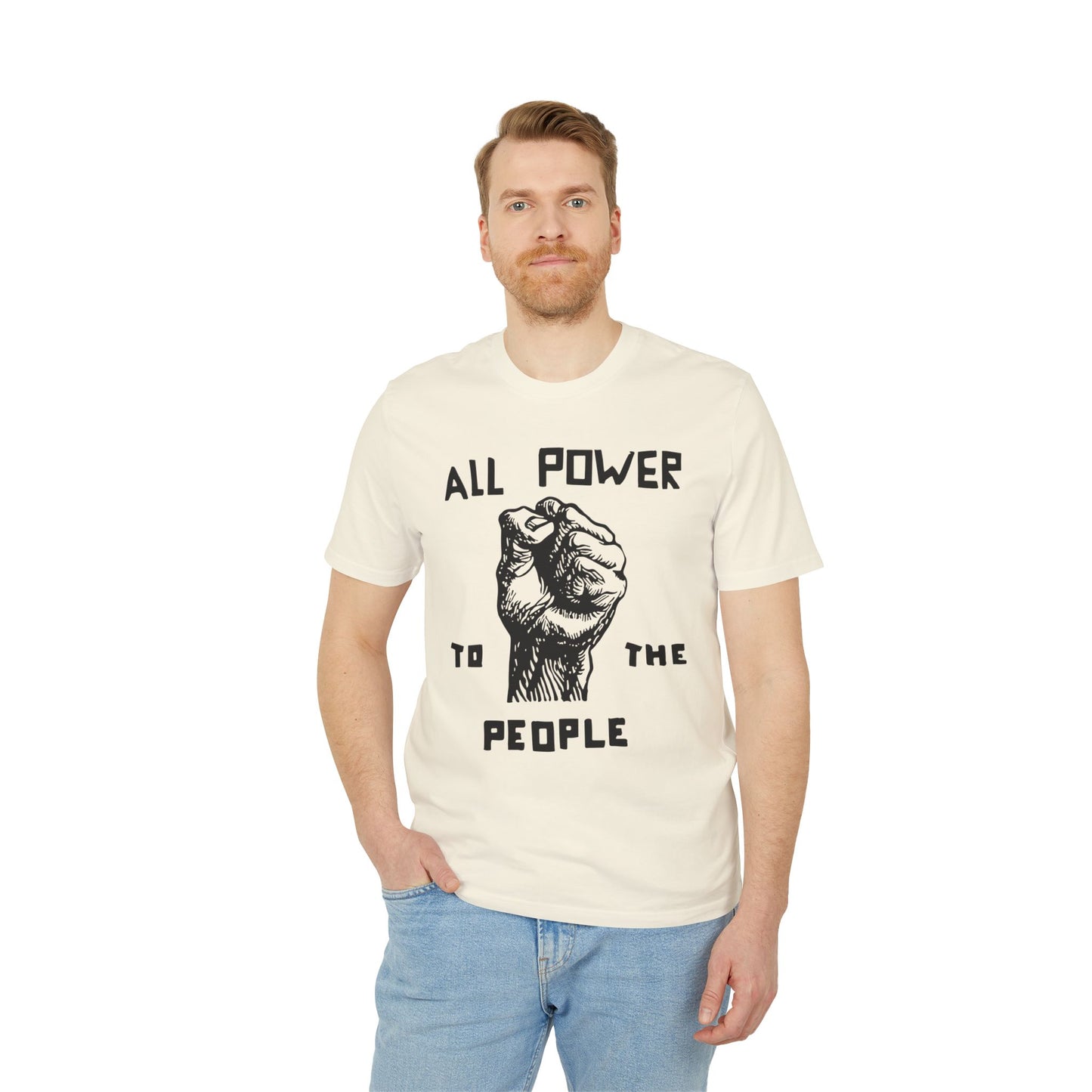 All Power To The People T Shirt (Coton Bio Premium)