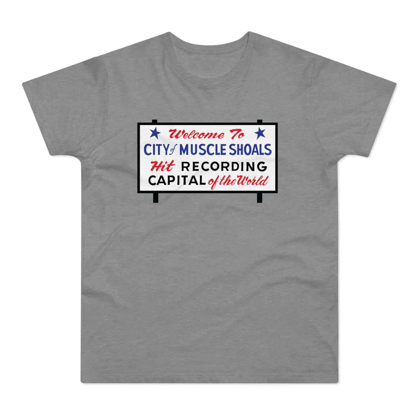Welcome To Muscle Shoals T Shirt (Poids Standard)