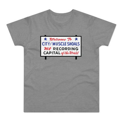 Welcome To Muscle Shoals T Shirt (Poids Standard)