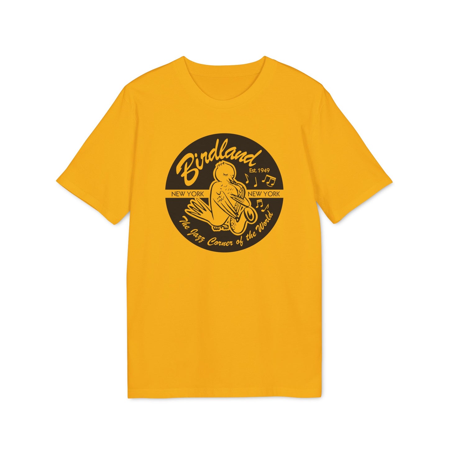 Birdland Jazz Club New York T Shirt (Coton Bio Premium)