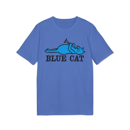 Blue Cat Records T Shirt (Coton Bio Premium)