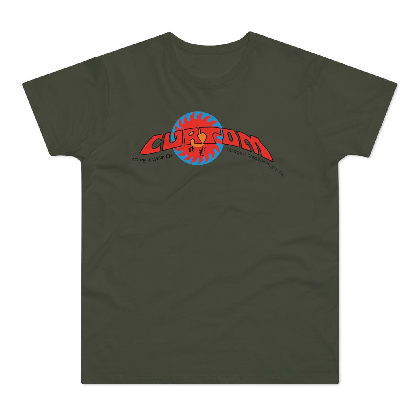 Curtom Records T Shirt (Poids Standard)