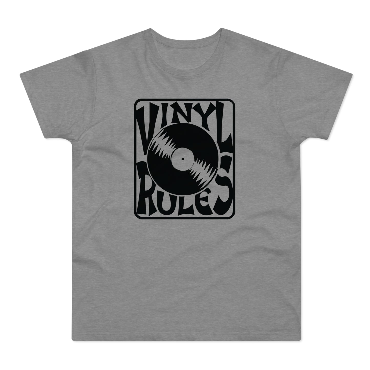 Vinyl Rules T Shirt (Poids Standard)