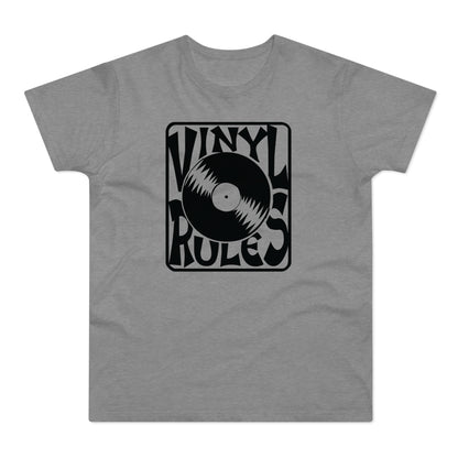 Vinyl Rules T Shirt (Poids Standard)