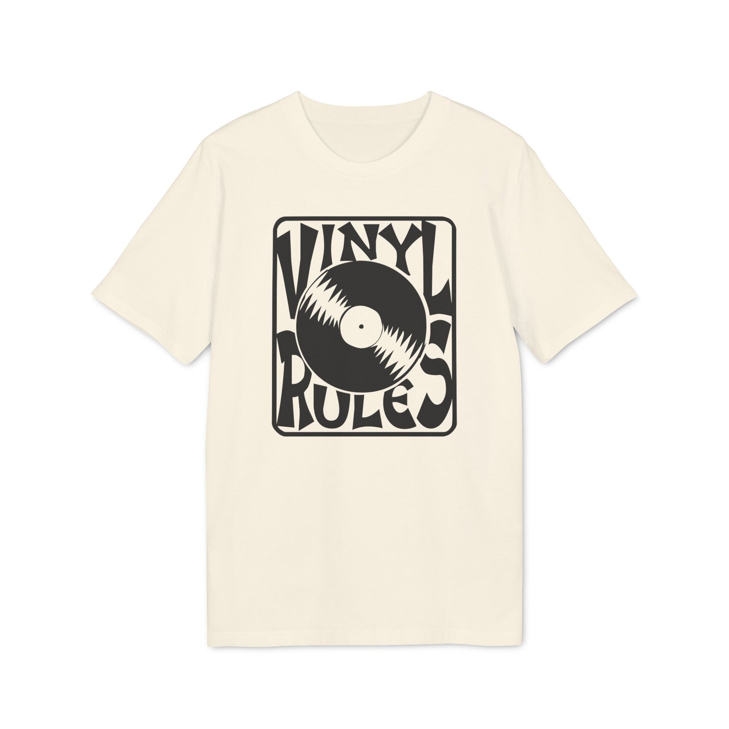 Vinyl Rules T Shirt (Coton Bio Premium)