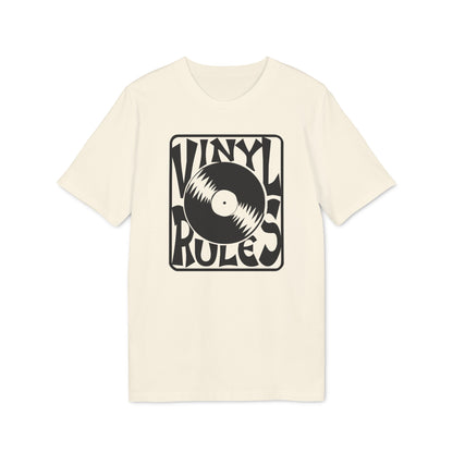 Vinyl Rules T Shirt (Coton Bio Premium)